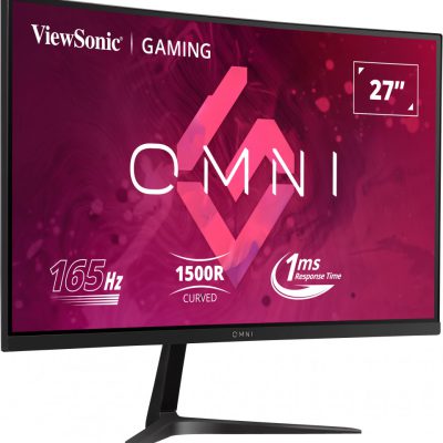 Màn hình máy tính Cong ViewSonic VX2718-PC-MHD | 27 inch/Full HD/Tấm nền VA/165Hz