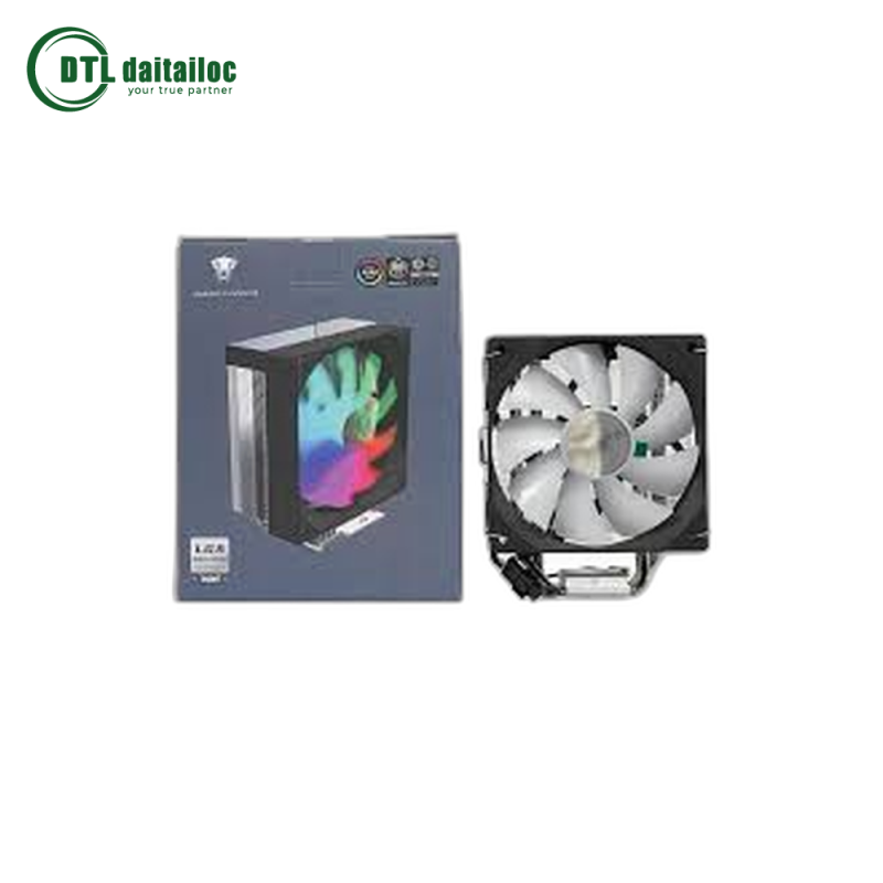 Tản Nhiệt Khí Leopard KF400 Led RGB (Đen)(SK 2011) 12V
