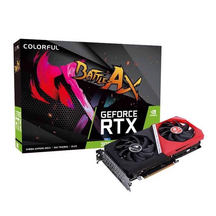 Card màn hình VGA Colorful RTX 3060 12GB GDDR6 NB DUO L-V V2 LHR