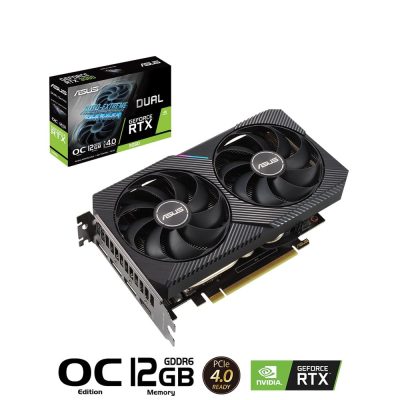 Card màn hình VGA Asus DUAL RTX3060 12G OC 2 Fan V2