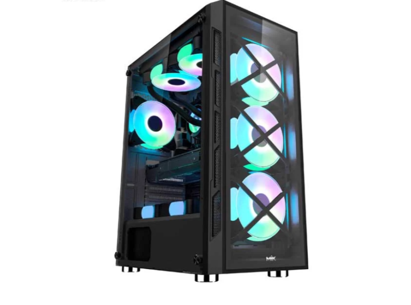 Thùng máy Case MIK TN10 Mid Tower (Tặng 3 Fan RGB)