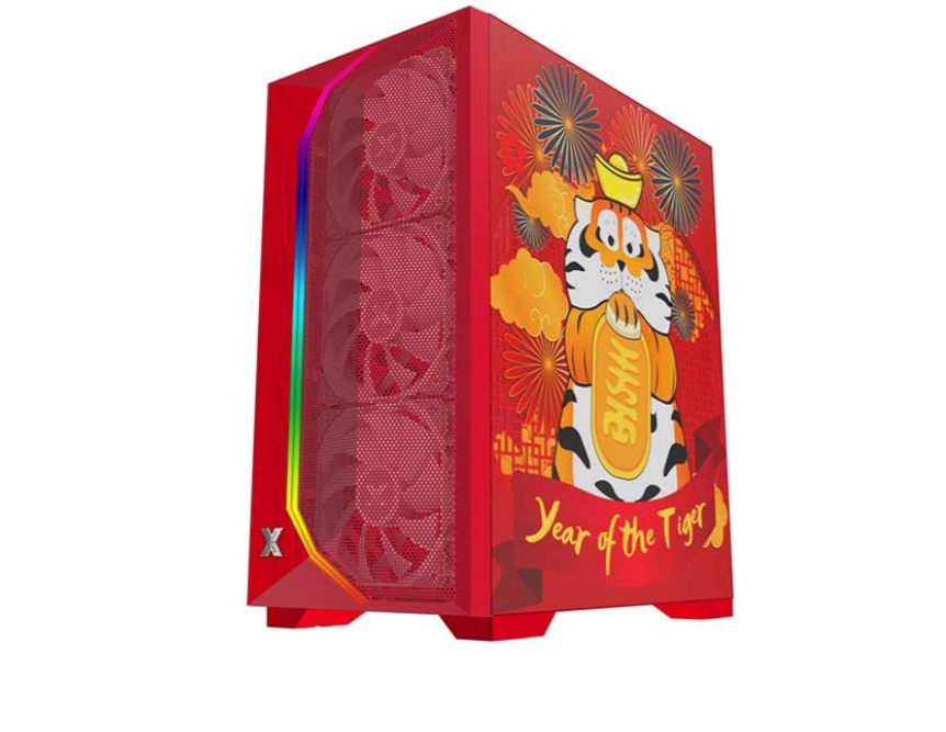Thùng máy Case Xigmatek Gemini II EN49011 Year OF The Tiger 3 Fan