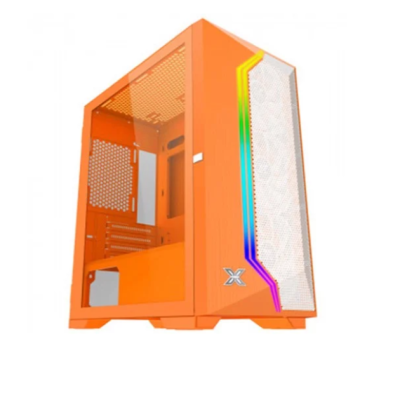 Thùng máy Case Xigmatek Gemini ORG II 3 Fan (EN48632) Màu Cam