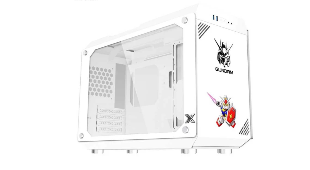 Thùng máy Case Xigmatek X3 Gundam – Premium Gaming M-ATX (EN48489)