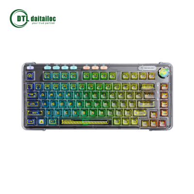 Bàn phím cơ gaming Aula F81 3 mode