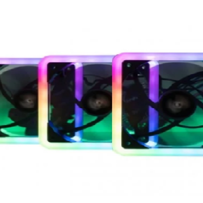 Fan Case Darkflash DF800 RGB 14cm Pack 7 Fan (Hub + Remote)