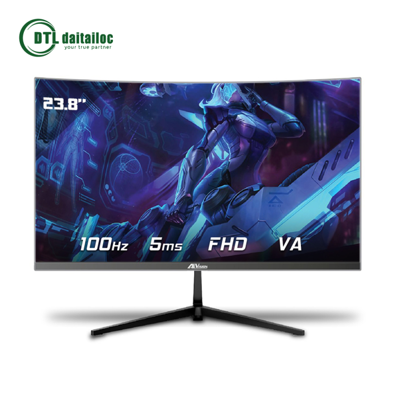 Màn hình cong AiVision A244FC 24Inch FHD VA 100Hz