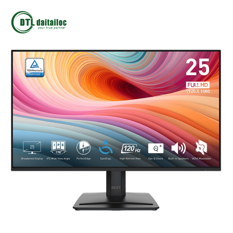 Màn hình MSI PRO MP251 E2 24.5inch FHD IPS 120HZ
