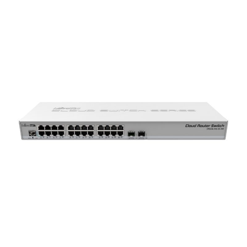 Thiết Bị Mạng MikroTik CRS326-24G-2S+RM