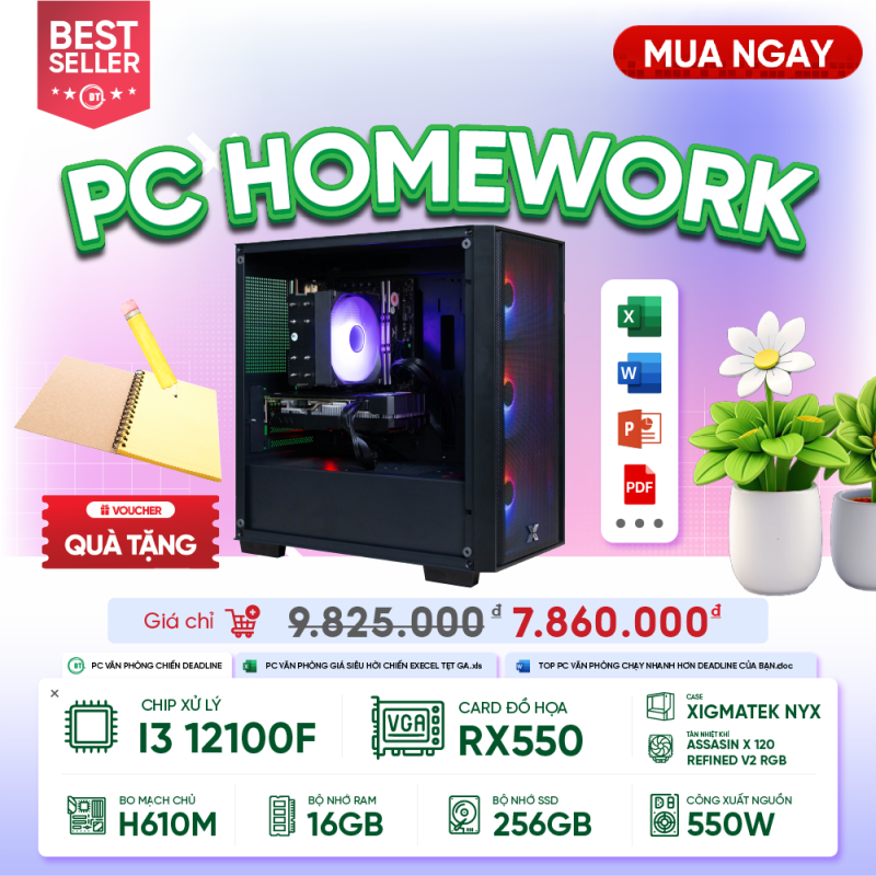 PC DTL Homework I3 - RX550