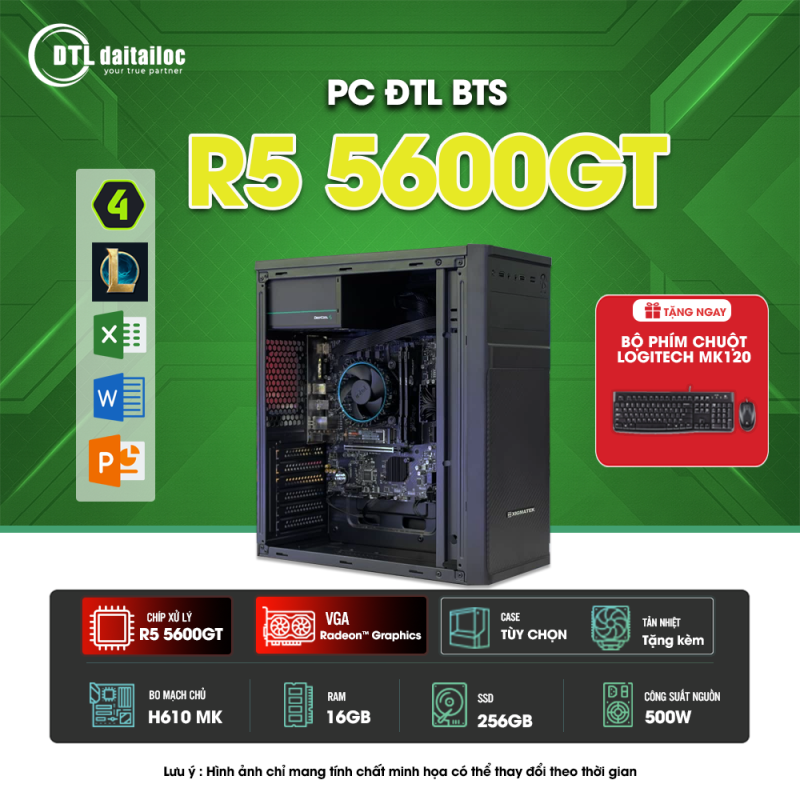 PC DTL Homework BTS R5 5600GT
