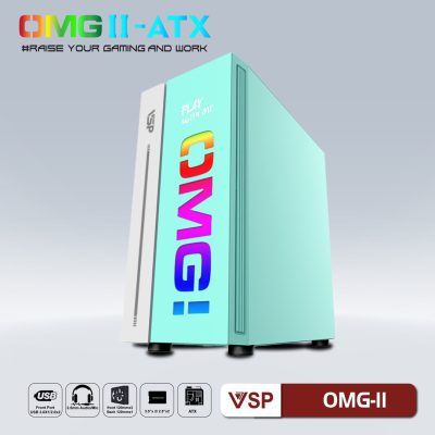 Case VSP OMG II Xanh Lá (Gaming - ATX)