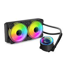 Tản Nhiệt Nước Coolmoon AIO Kim Cương 240 Màu đen