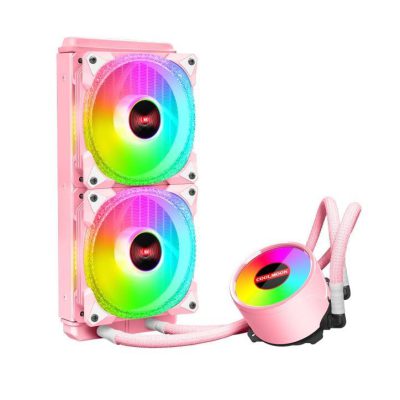 Tản Nhiệt Nước AIO Coolmoon  ICEMOON 240 Màu Hồng